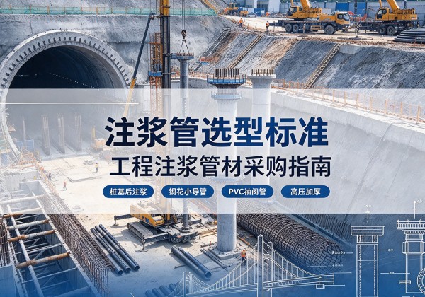 武功注浆管选型标准